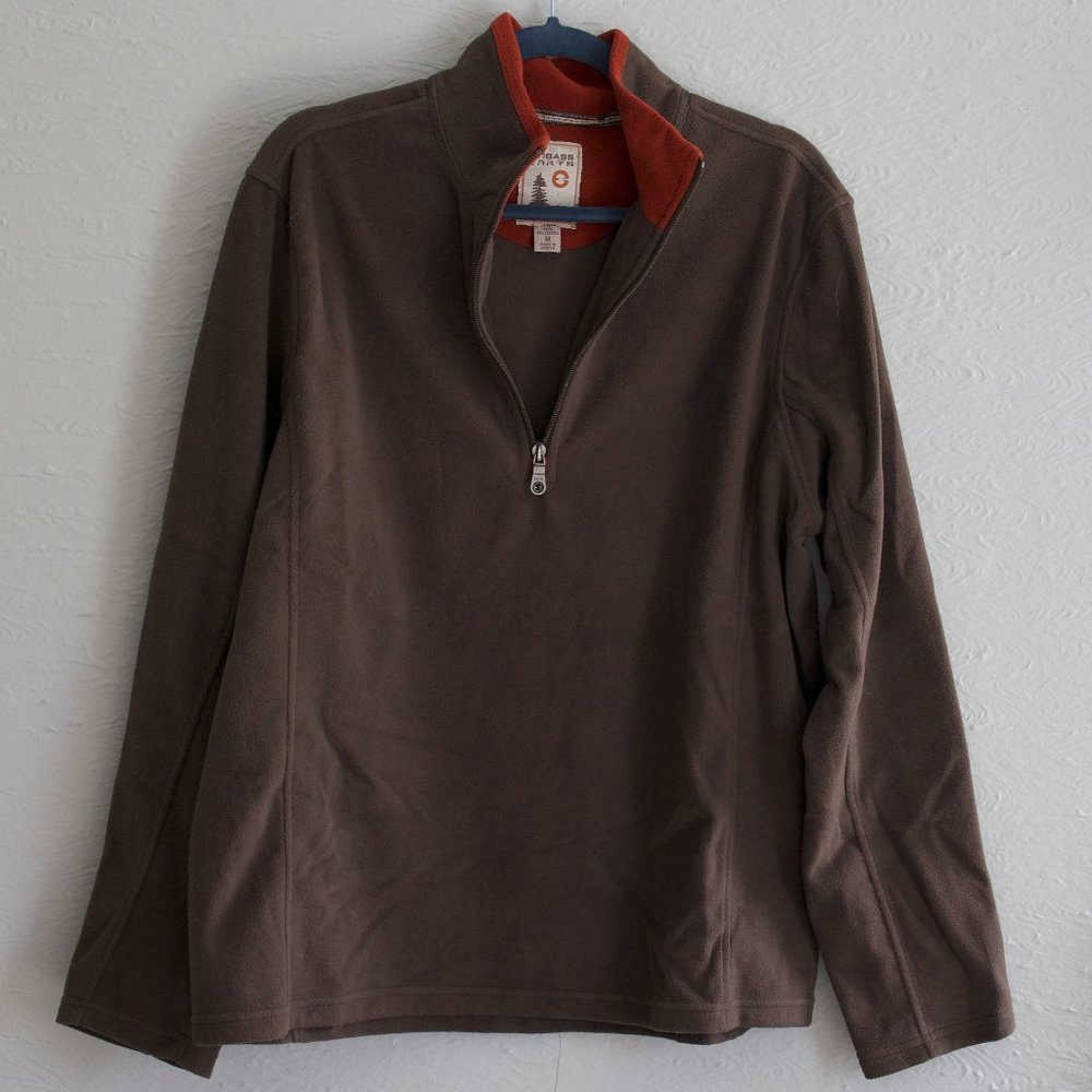 G. H. Bass & Co - Brown High Neck Sweater - Size Medium